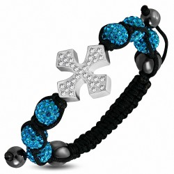 Disco Ball Shamballa Cerdanya - Bracelet ajustable de style montre pour femmes
