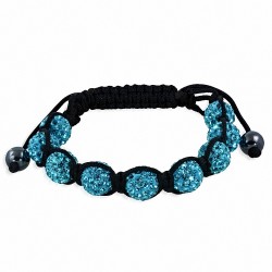 Bracelet Shamballa avec perles d'eau douce et argile Disco - Fashion 9