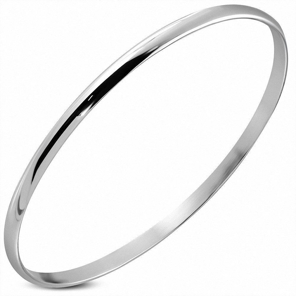 DIA-70mm x 4mm | Bracelet Rond En Acier Inoxydable