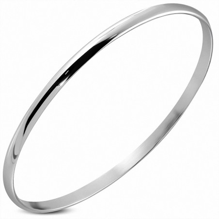 DIA-70mm x 4mm | Bracelet Rond En Acier Inoxydable