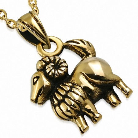 Pendentif signe du zodiaque Bélier Bélier à la mode