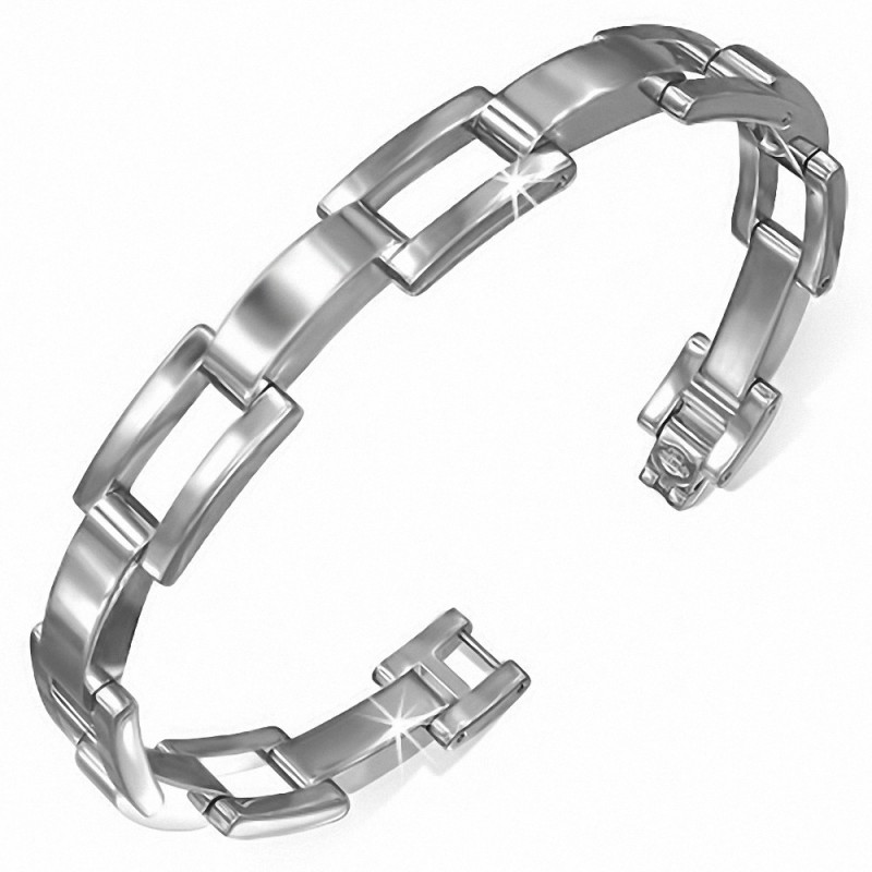 Bracelet à maillons en acier inoxydable  homme 116