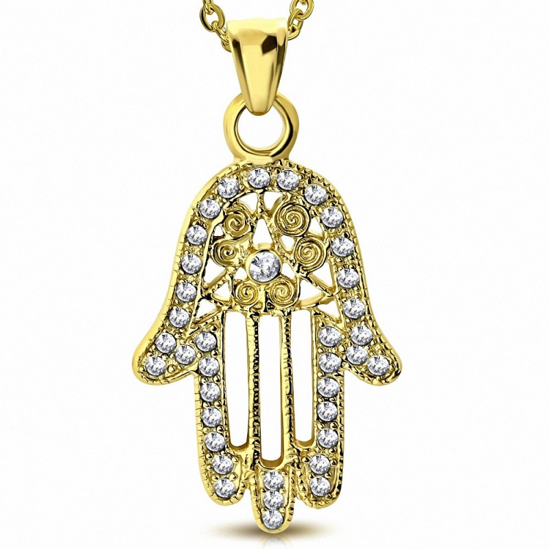 Amanto Collier Avec Pendentif Lion En Acier 316L Pour Homme 30 X 20 Mm