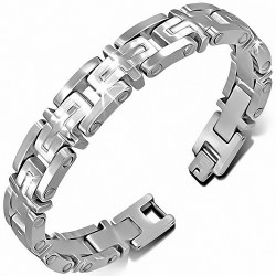 Bracelet à maillons en acier inoxydable  homme 339