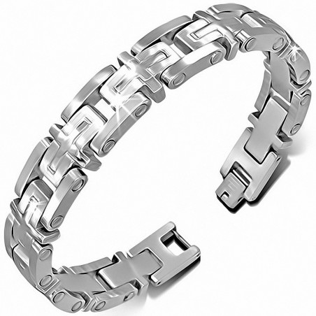 Bracelet à maillons en acier inoxydable  homme 339