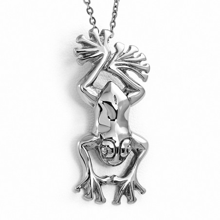 Pendentif homme grenouille