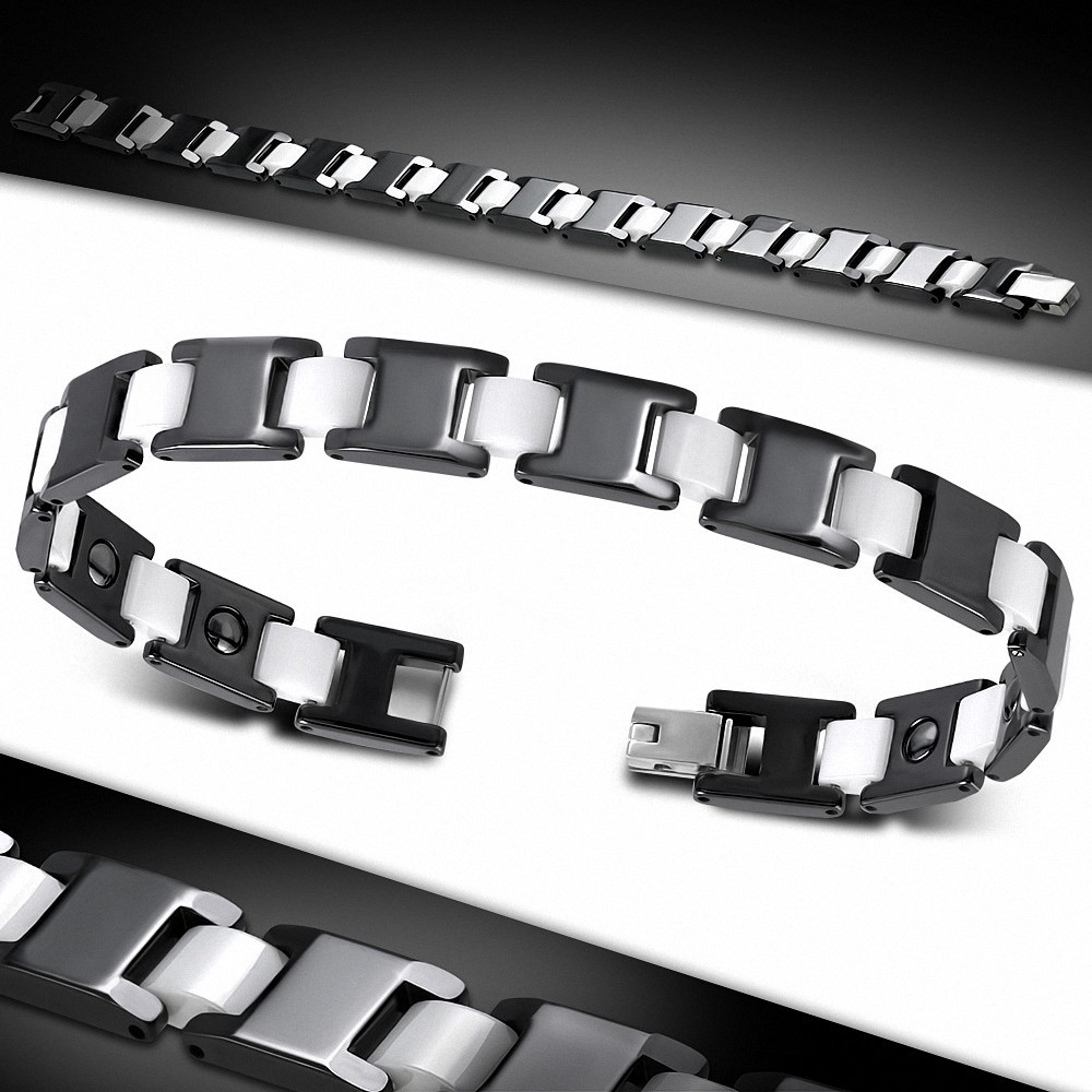 Bracelet Paracorde Ajustable Pour Homme Ou Femme - Magnétique Et Argent 925 (2 Pièces)