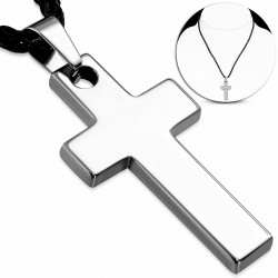 Pendentif homme tungstene croix latine