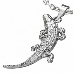 Pendentif homme crocodile