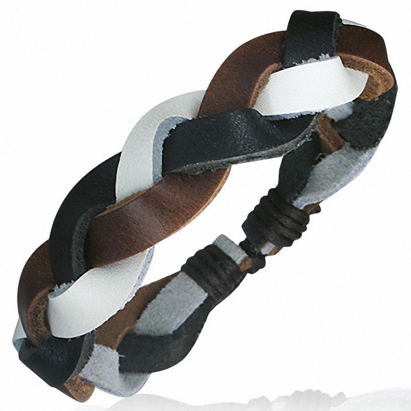 Bracelet homme fashion en cuir 3 couleurs Bracelet homme fashion en cuir 3 couleurs