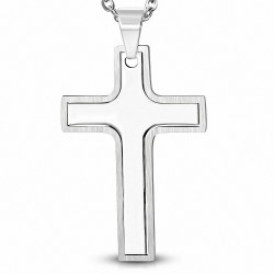 Pendentif homme croix latine