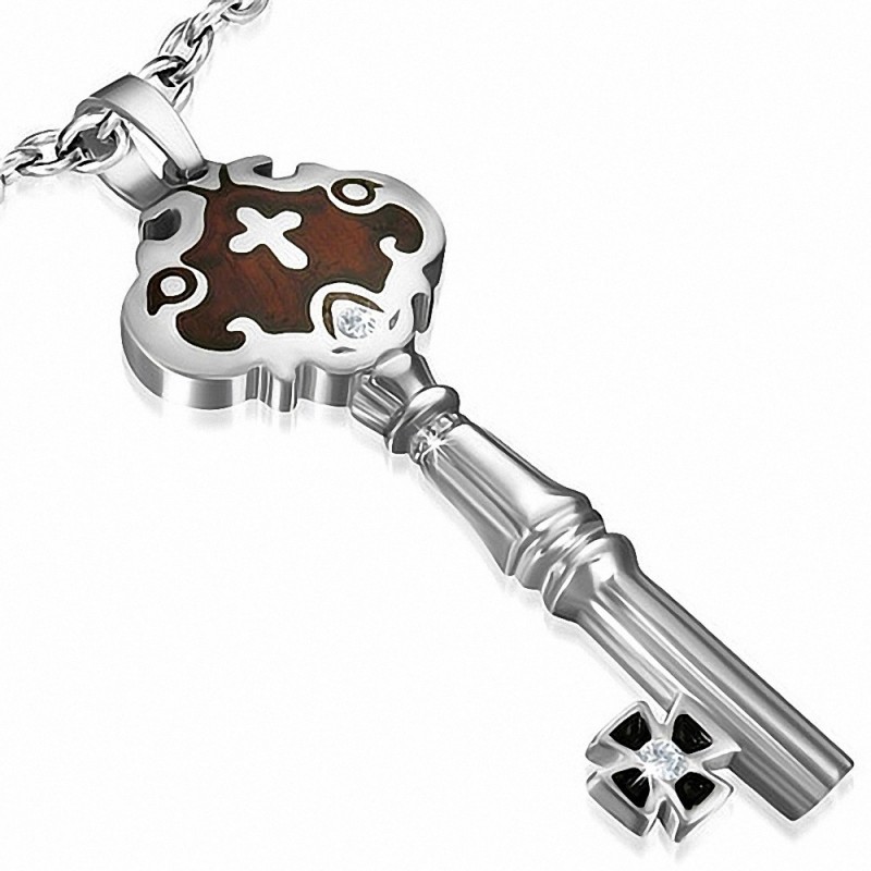 Pendentif homme clé croix vintage Pendentif homme clé croix vintage